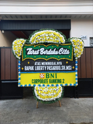 Papan Bunga Duka di Lampihong