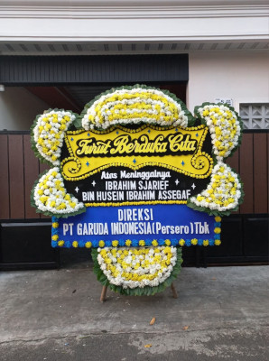 Papan Bunga Duka di Lampihong